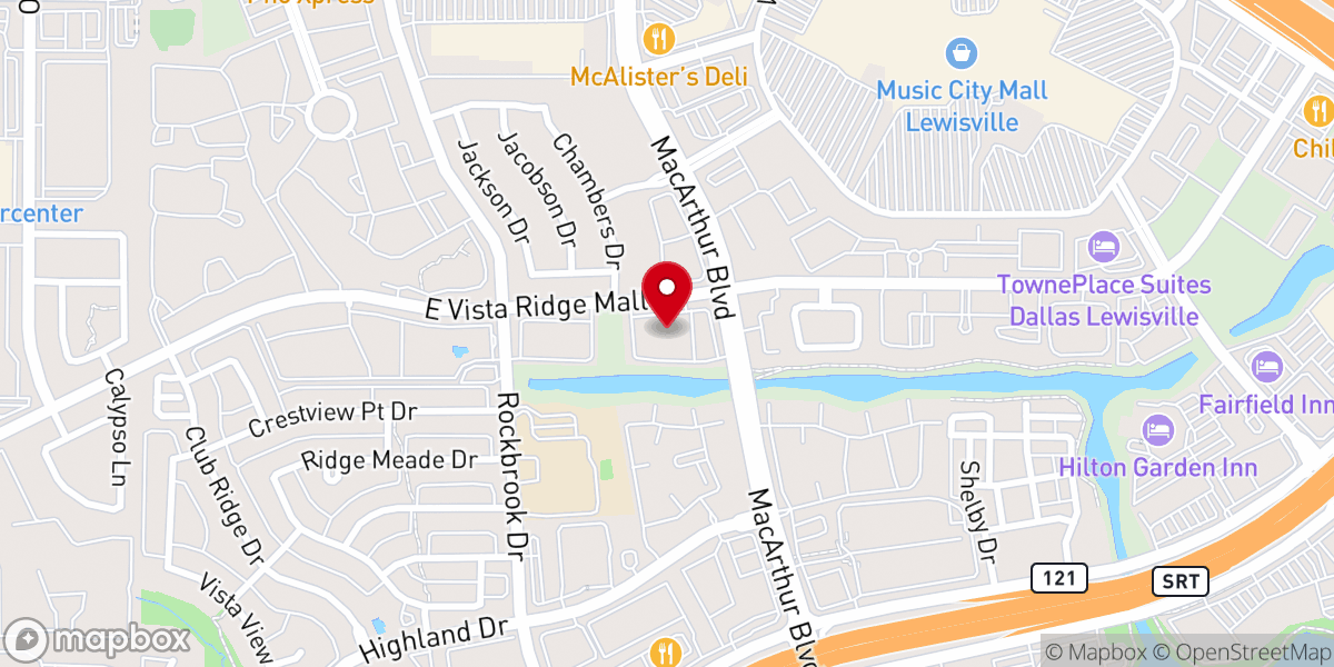 Map showing location of Testimony Church