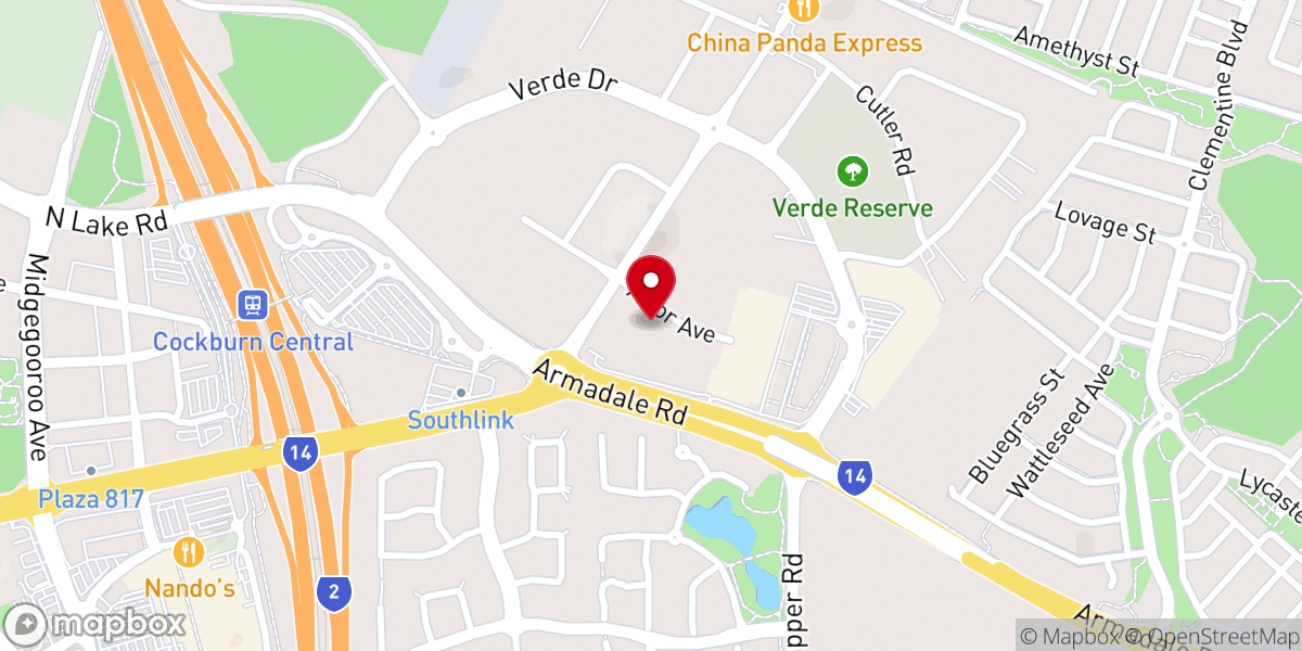 Map showing location of Good Success Church