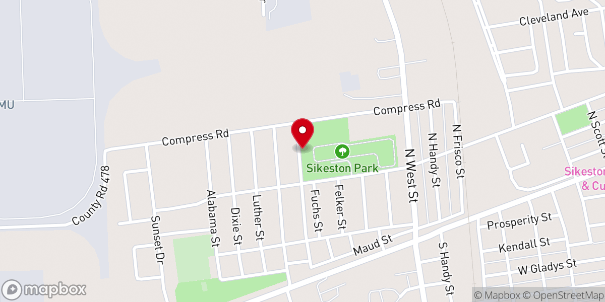 Map showing location of Grace Bible Fellowship