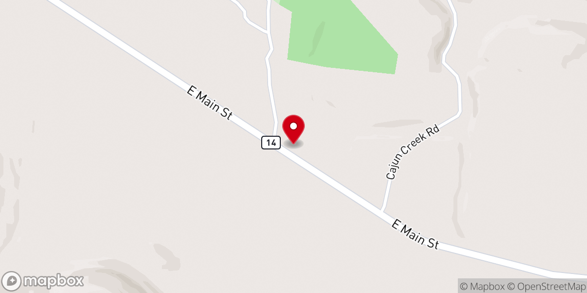 Map showing location of Dugan Free Pentecost Church