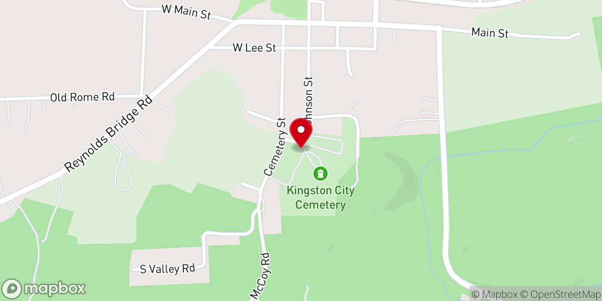 Map showing location of Queens Chapel Methodist Church