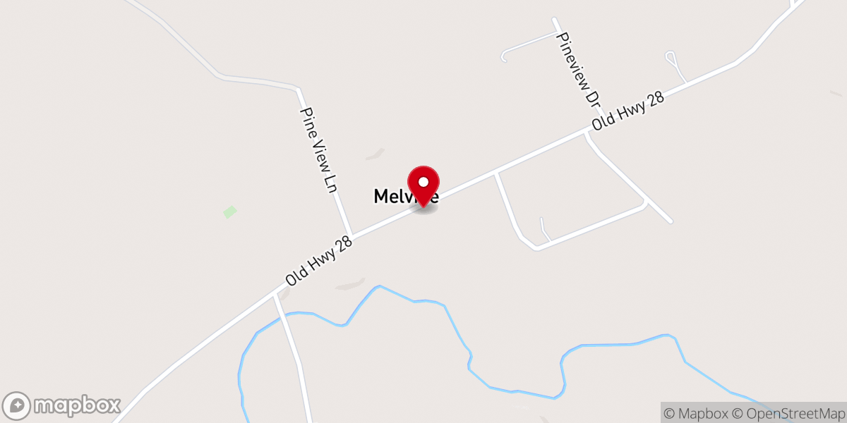 Map showing location of Faith Baptist Church
