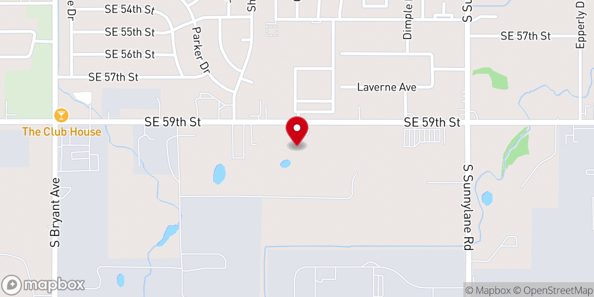 Map showing location of Morning Light United Methodist Church