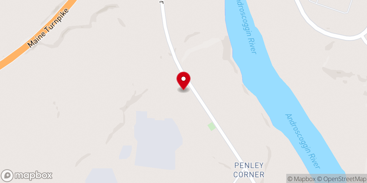 Map showing location of Riverside Drive Baptist Church
