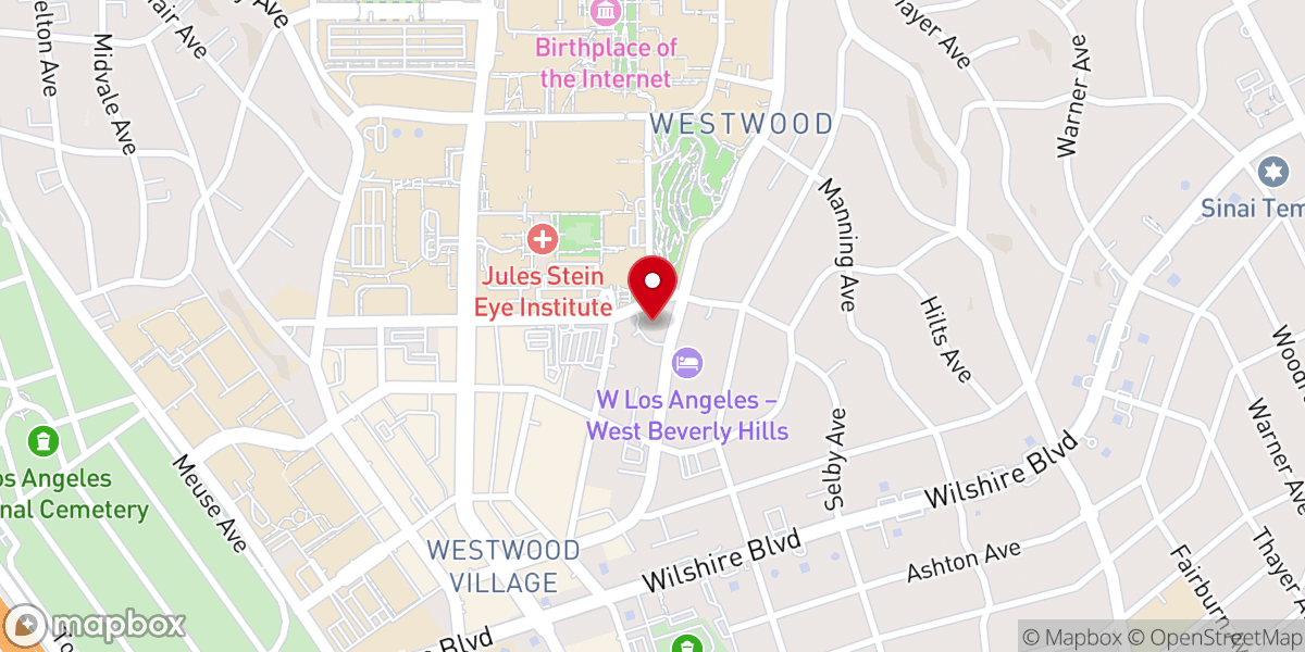 Map showing location of Shepherd Church Westwood
