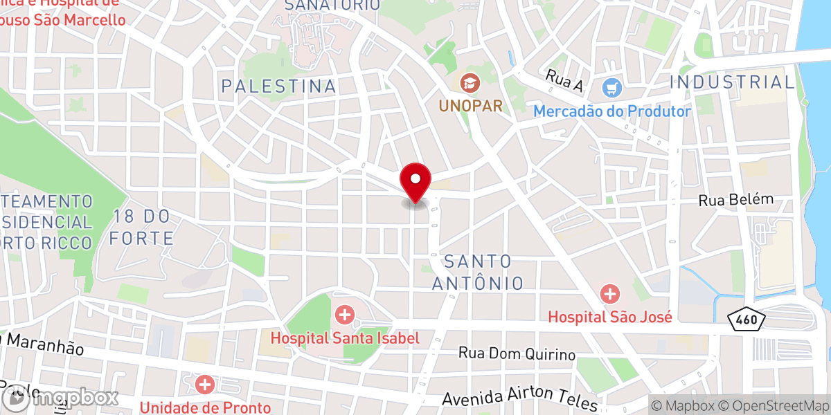 Map showing location of Convenção Batista Sergipana