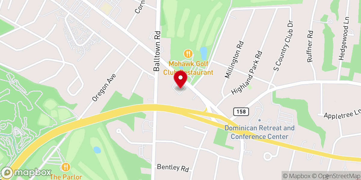 Map showing location of Iglesia La Mision Niskayuna Internacional