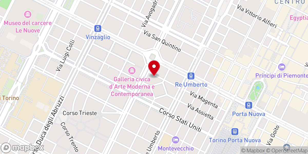 Map showing location of Congregazione Suore Domenicane