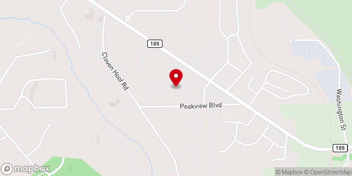 Map showing location of Lifegate Baptist Church