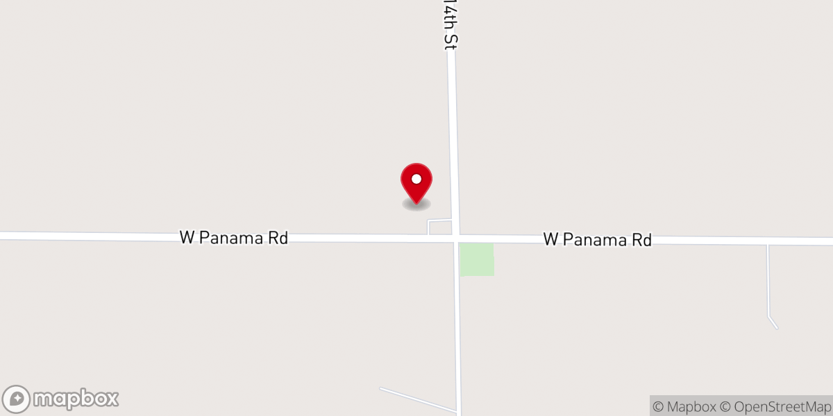 Map showing location of St John Lutheran Church