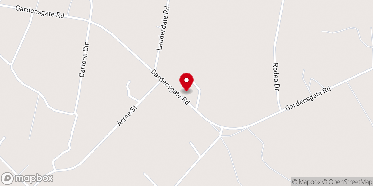 Map showing location of Canaan Land Apostolic Church
