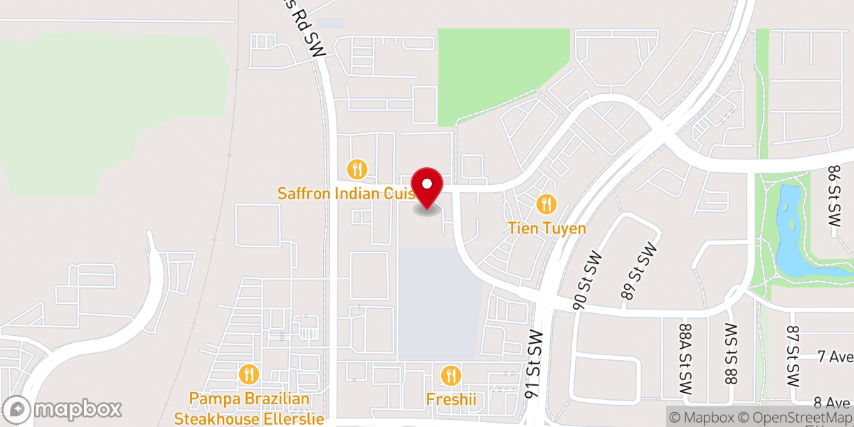 Map showing location of Christ International Assembly