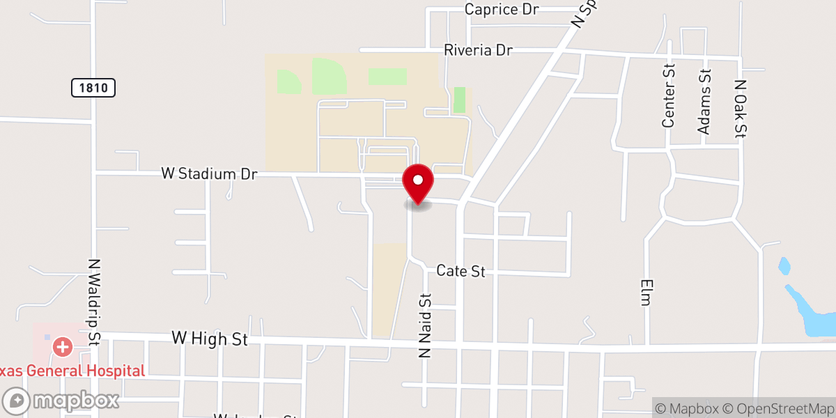 Map showing location of TOWER OF LIFE CHURCH