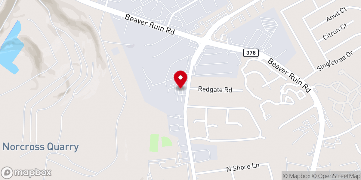 Map showing location of Casa de Dios Para Las Naciones Atlanta