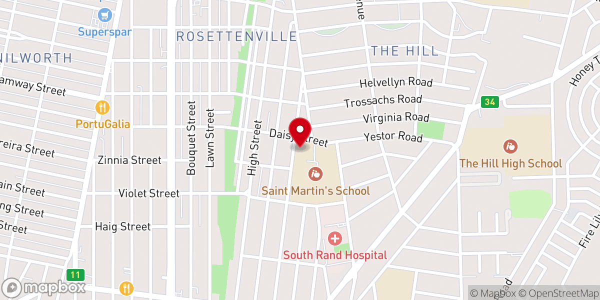 Map showing location of Diocese of Christ the King