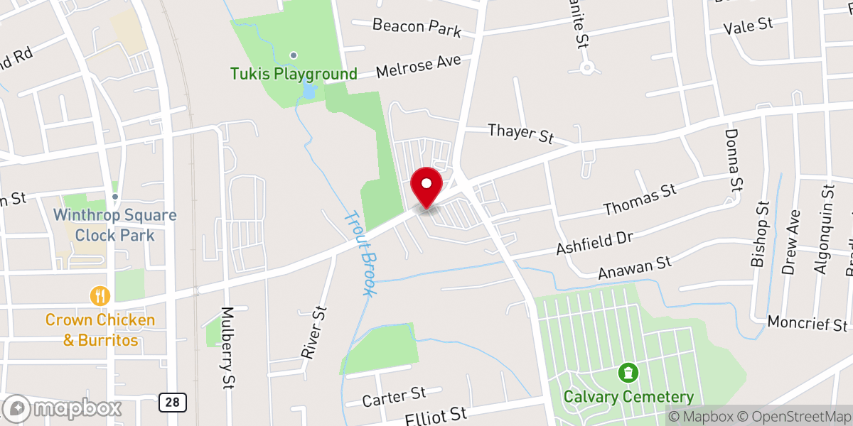 Map showing location of Relate church