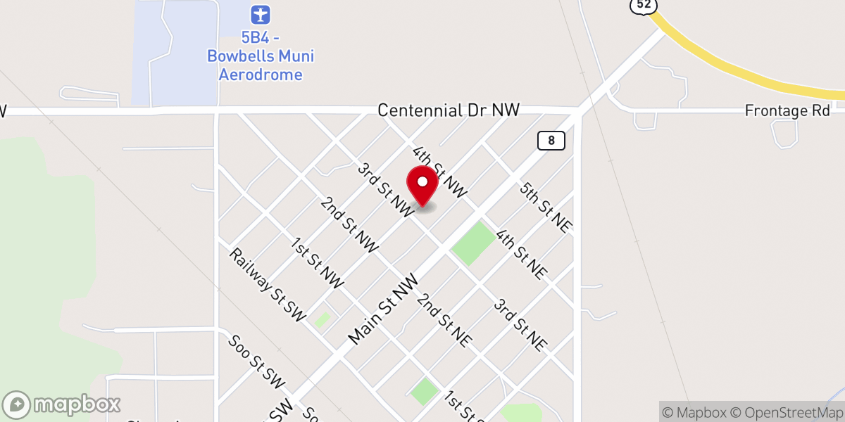 Map showing location of St Joseph's Catholic Church