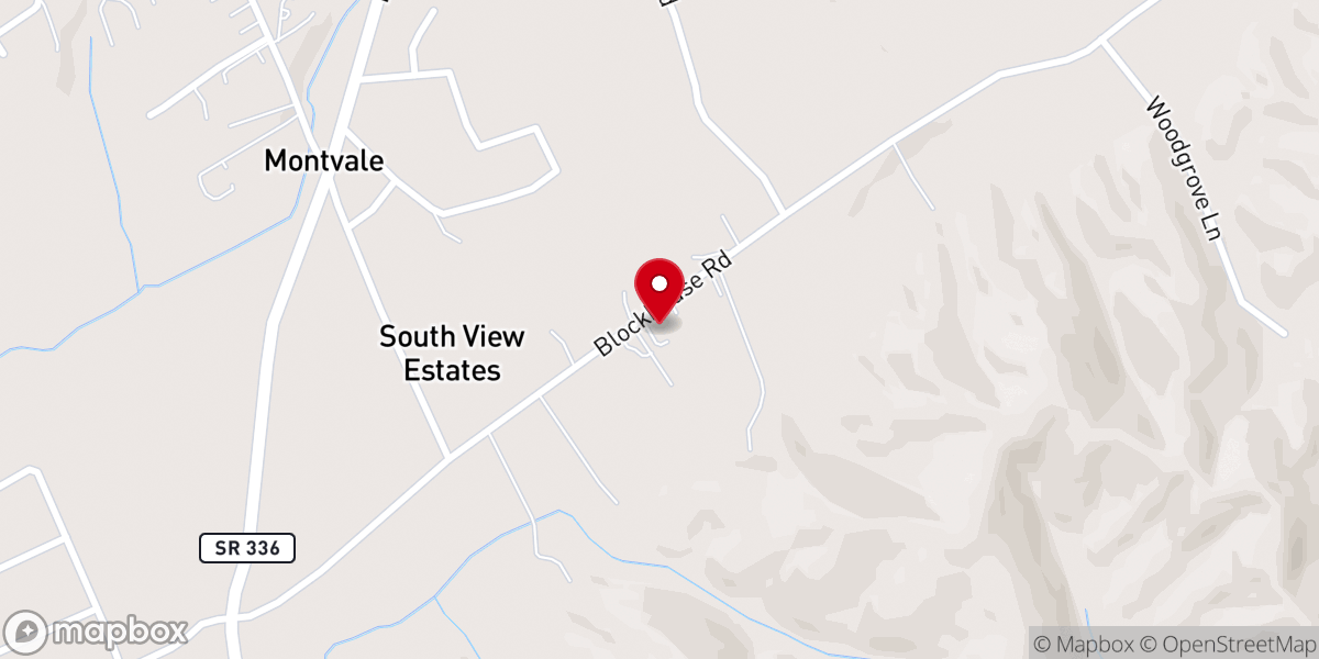 Map showing location of Freedom River Church