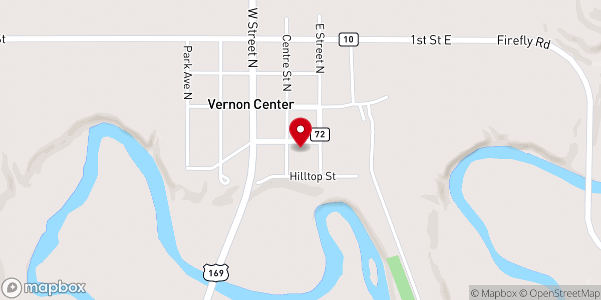 Map showing location of Saint Matthew's Catholic Church