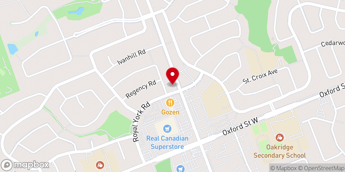 Map showing location of St Paul's Coptic Orthodox Church