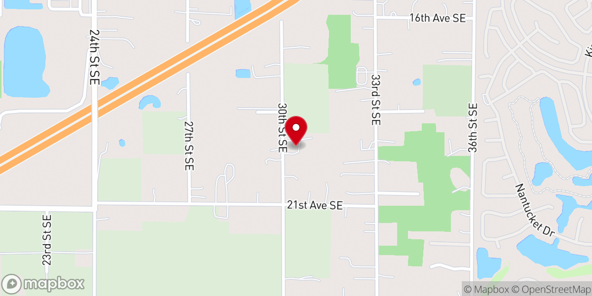 Map showing location of Apostolic Church of Jesus Christ South Shore