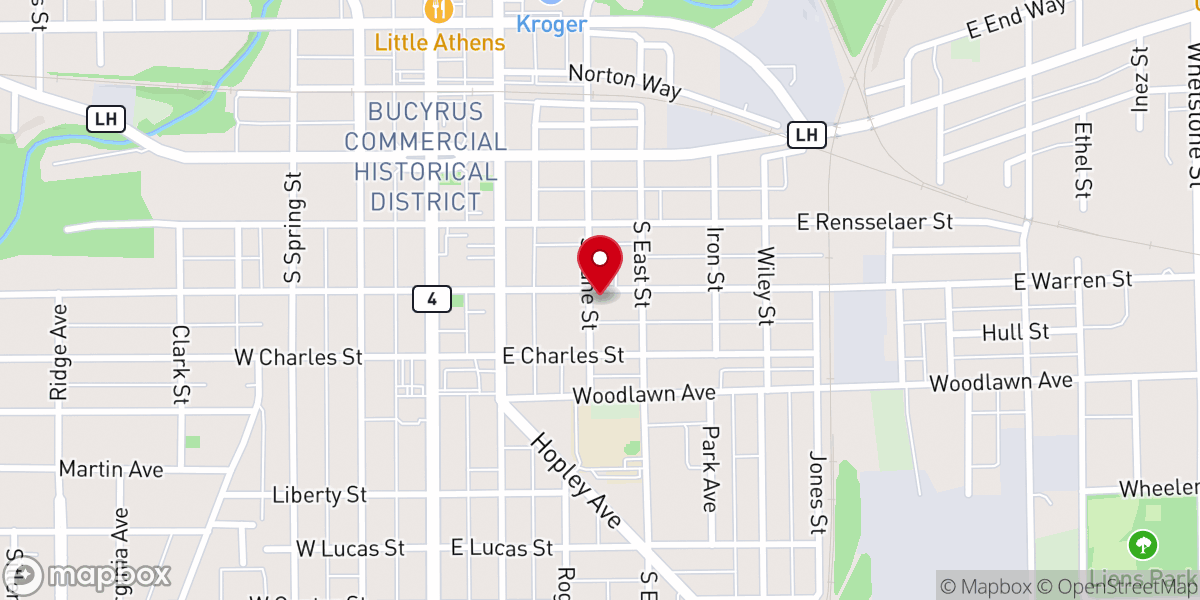 Map showing location of New Day Ministries - Church Campus