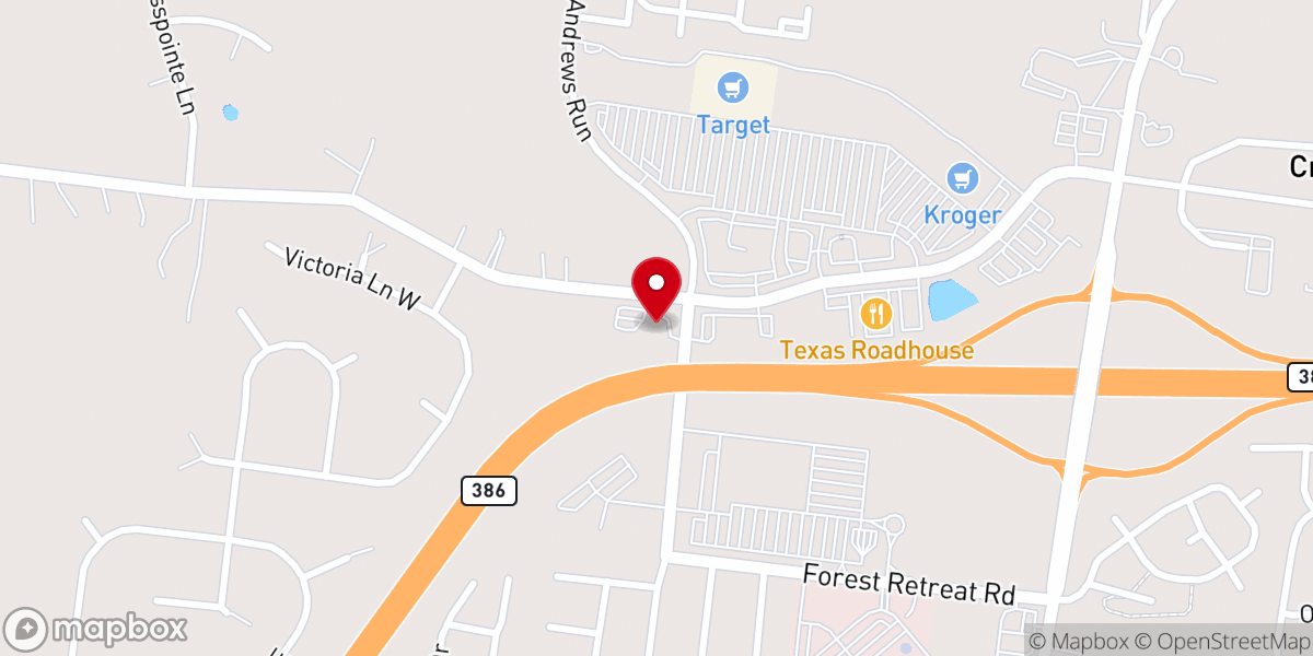 Map showing location of Celebration of Life Church