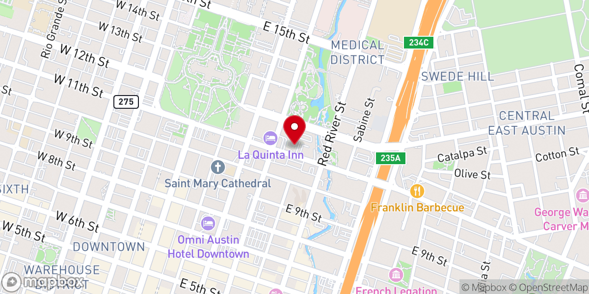 Map showing location of St. Elias Antiochian Orthodox Church