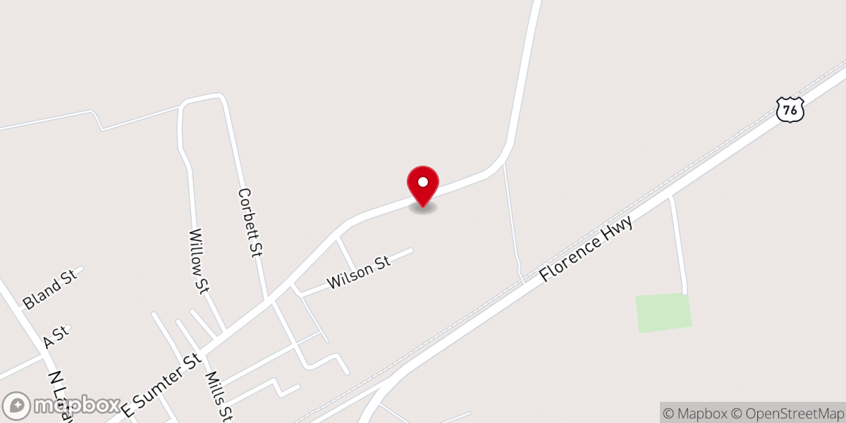 Map showing location of St Rest Holiness Church