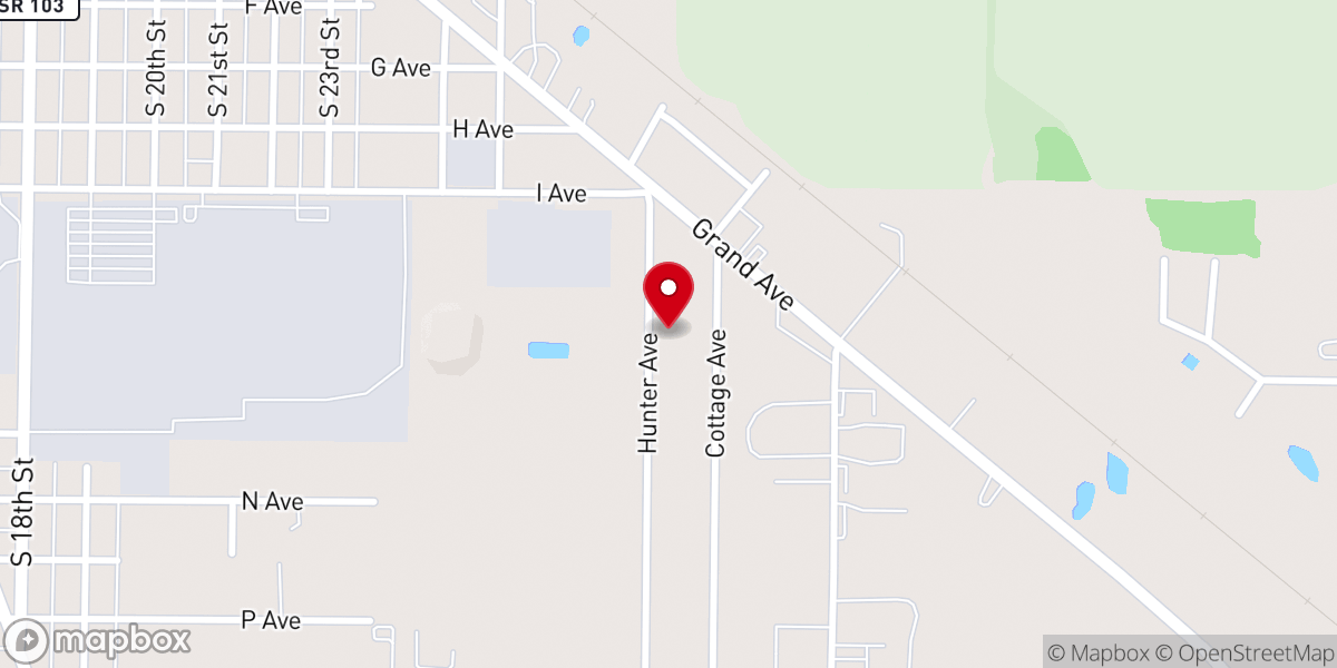 Map showing location of Sovereign Grace Church