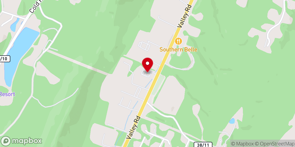 Map showing location of Berkeley Springs Seventh-day Adventist Church