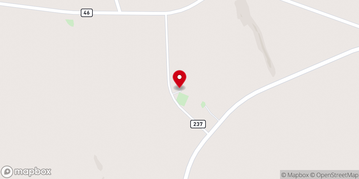 Map showing location of Old Friendship African Methodist Episcopal Church