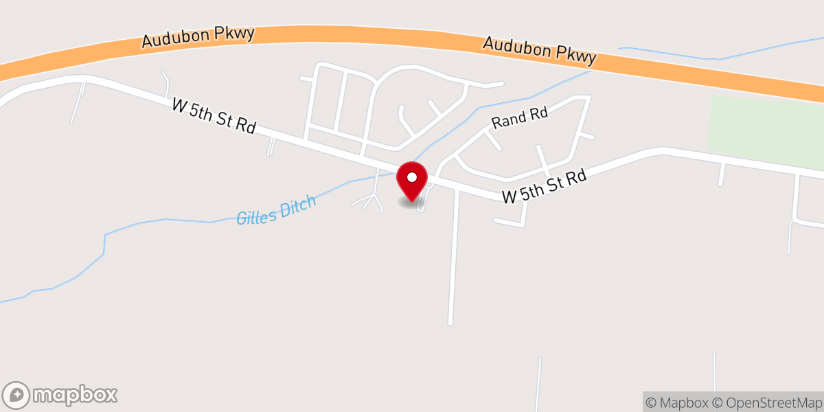 Map showing location of Pleasant Memorial Baptist Church