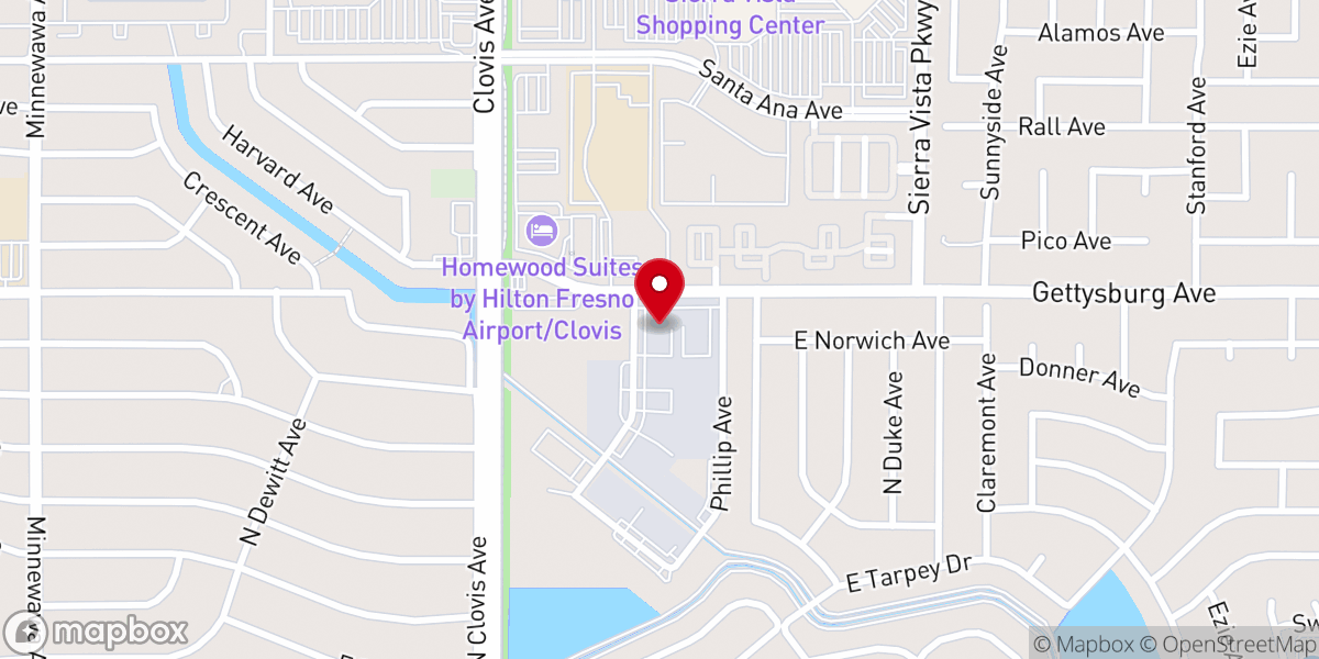 Map showing location of Holy Ground Family Fellowship of America Assemblies of God