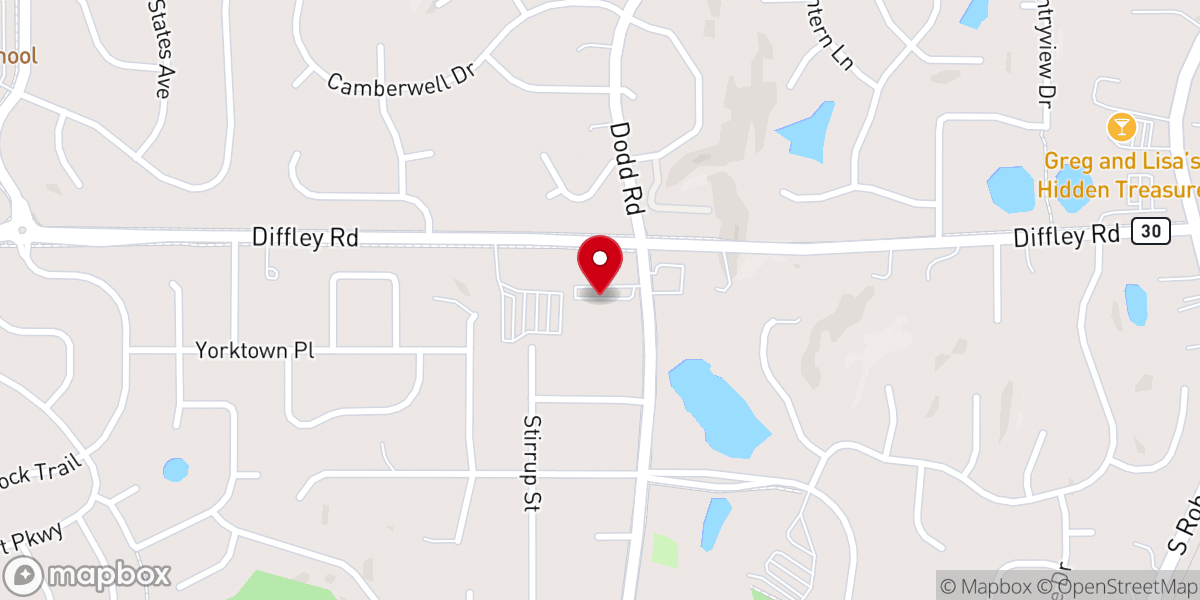 Map showing location of Grace and Truth Christian Church