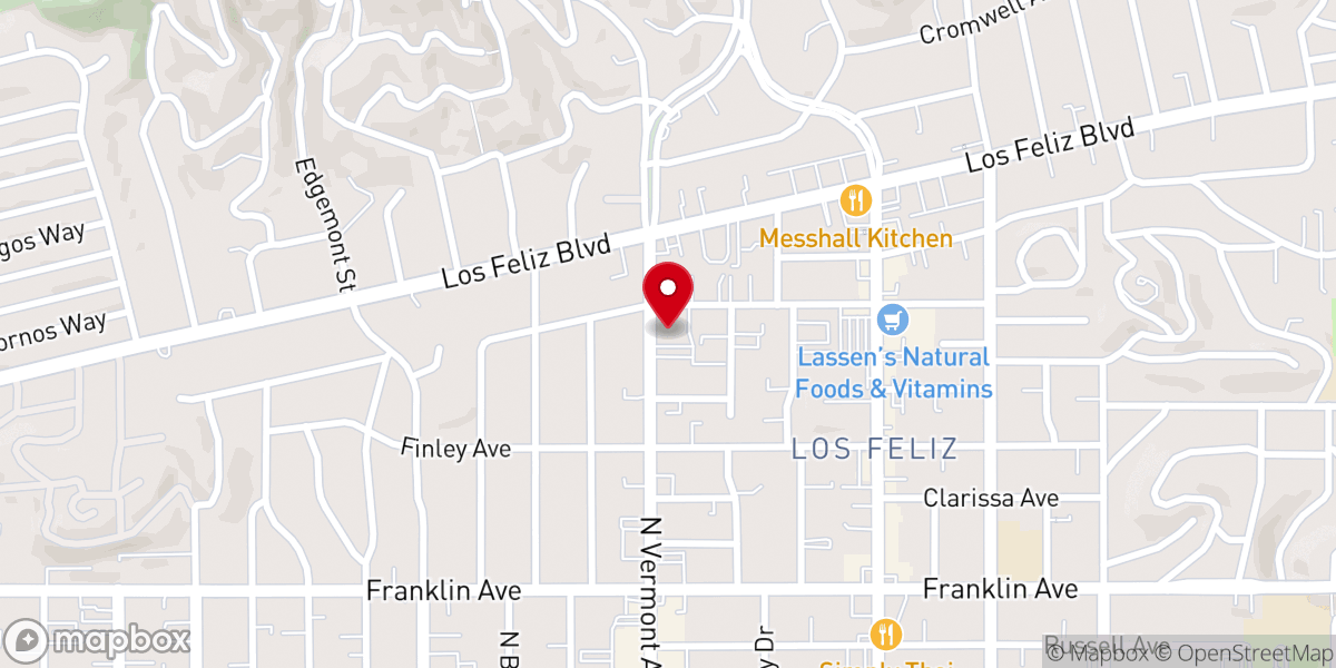 Map showing location of Our Mother of Good Counsel