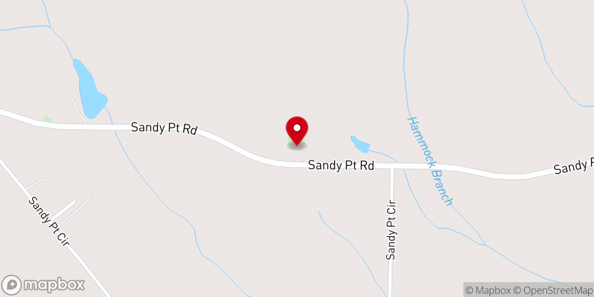 Map showing location of Bethel United Methodist Church