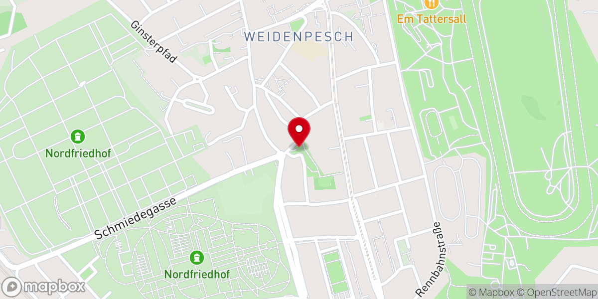 Map showing location of Kapelle "Madonna im Grünen"