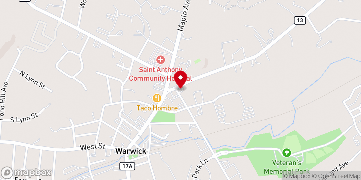 Map showing location of St. Benedict Tours Medjugorje Pilgrimage/Retreat