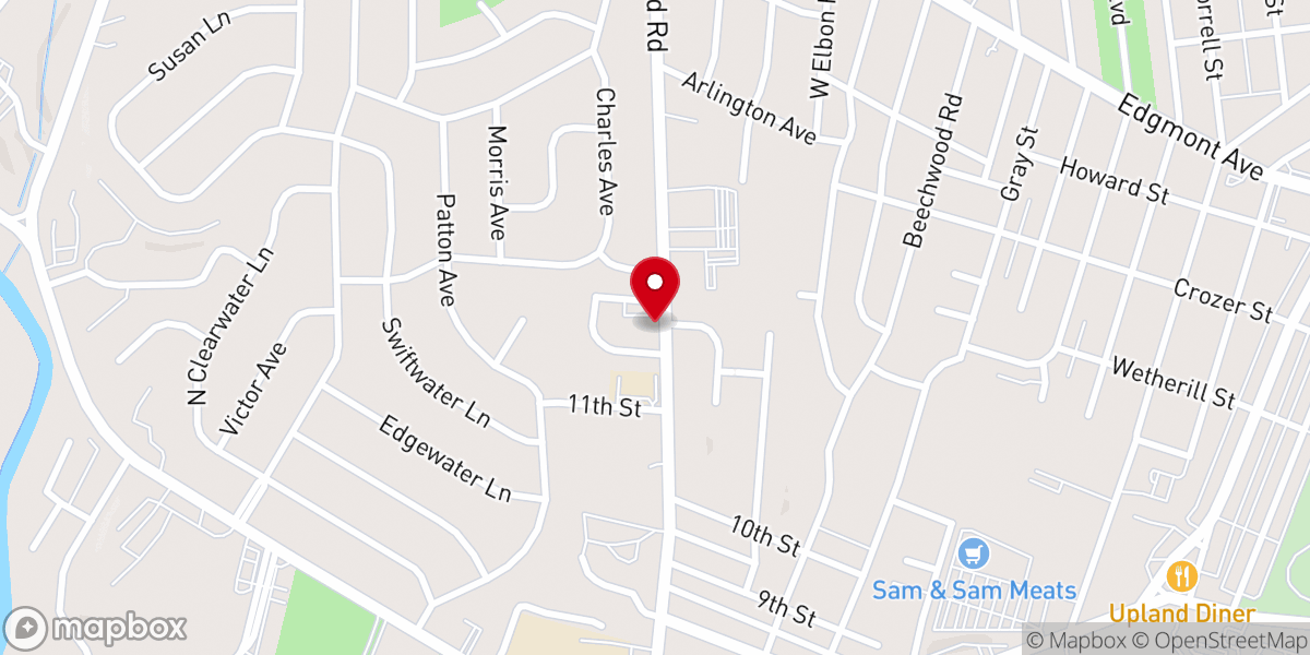 Map showing location of Cheshire House