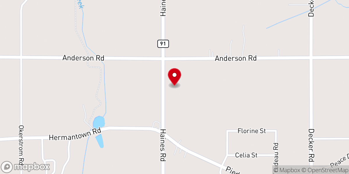Map showing location of Apostolic Gospel Church