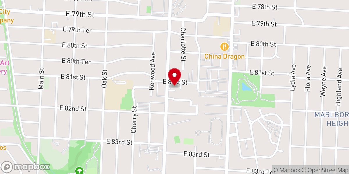 Map showing location of Restore Community Church - Waldo