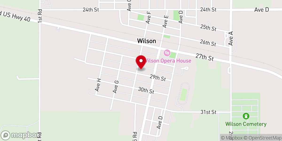 Map showing location of Immanuel Lutheran Church