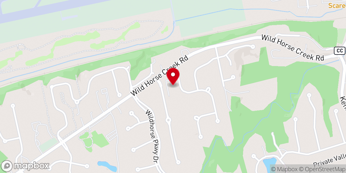 Map showing location of Freedom Hill Community