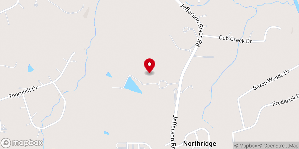 Map showing location of New Covenant Worship Center Inc