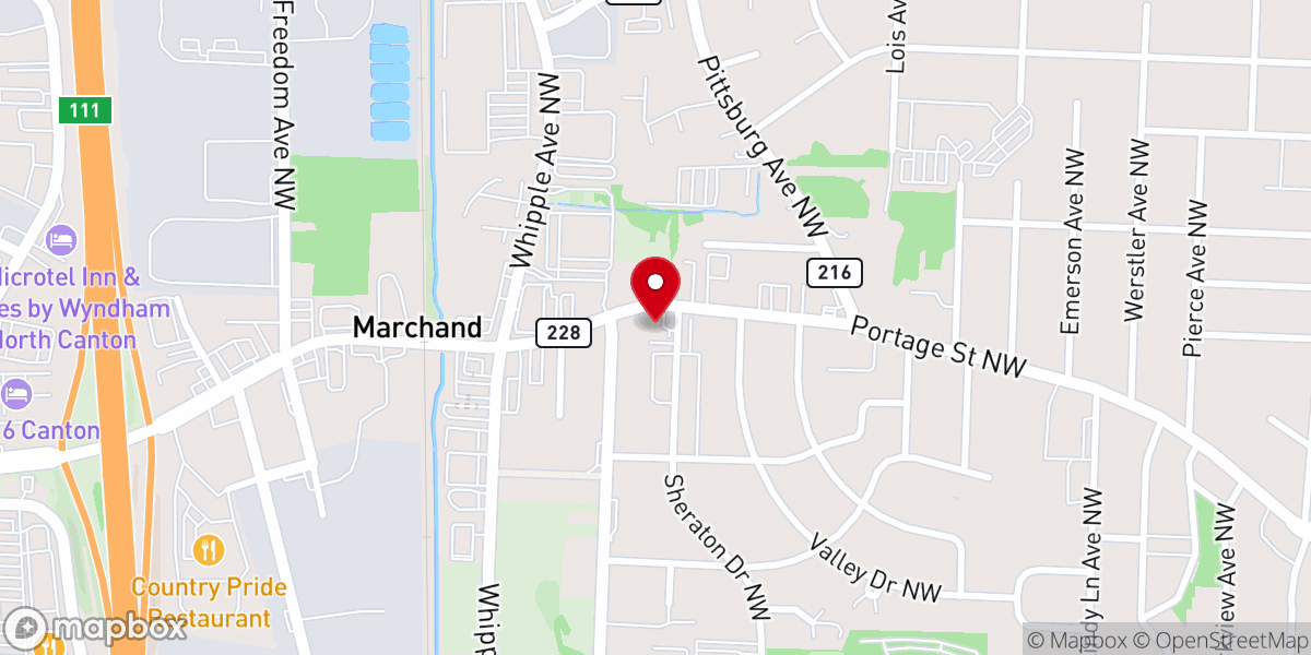 Map showing location of Dayspring Family Church