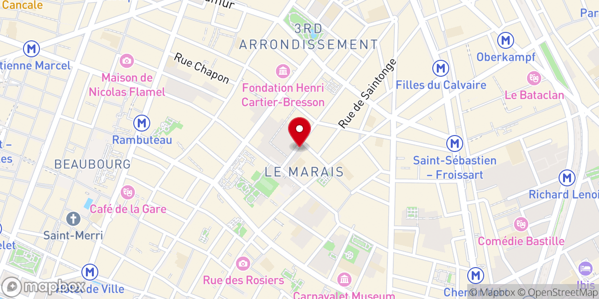 Map showing location of Cathédrale Sainte-Croix des Arméniens Catholiques