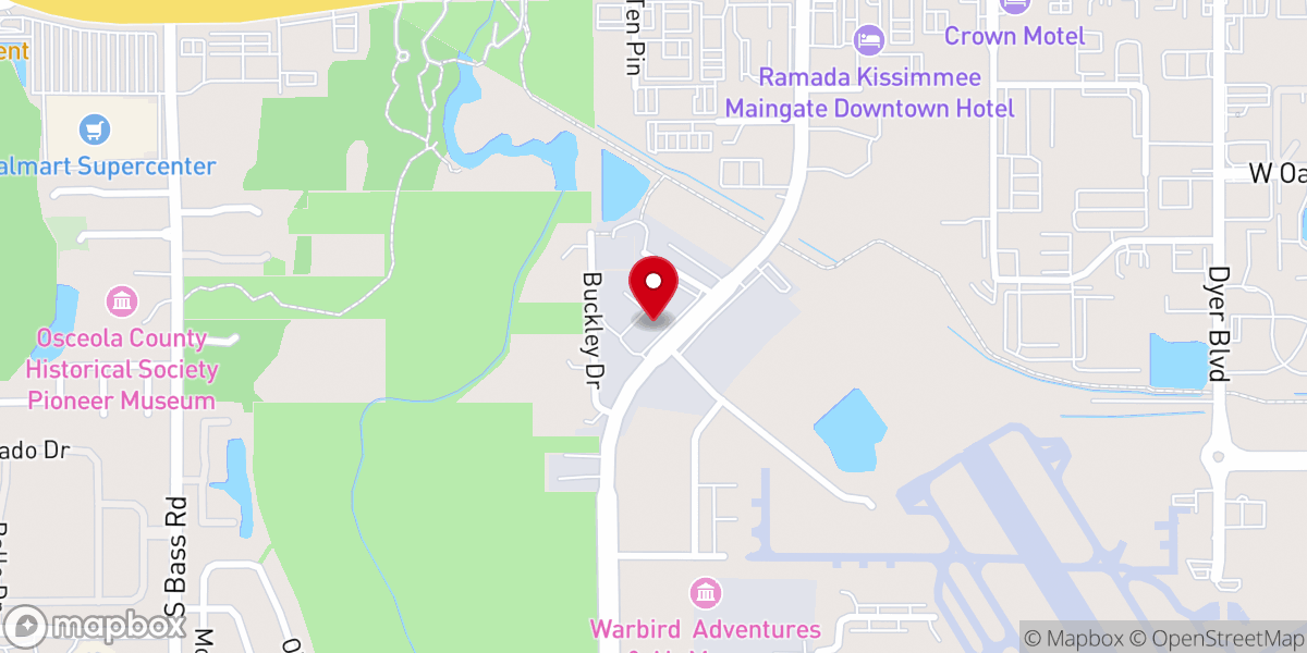 Map showing location of Revival City Church