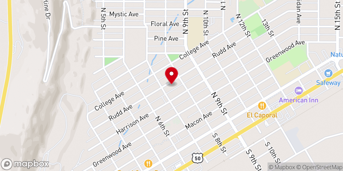 Map showing location of St Philip Neri Archdioces