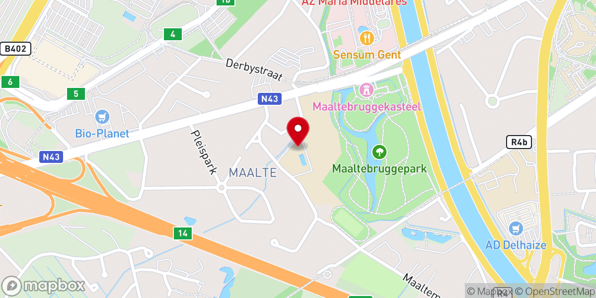 Map showing location of Don Bosco Kapel (Maria Hulp van de Christenen)